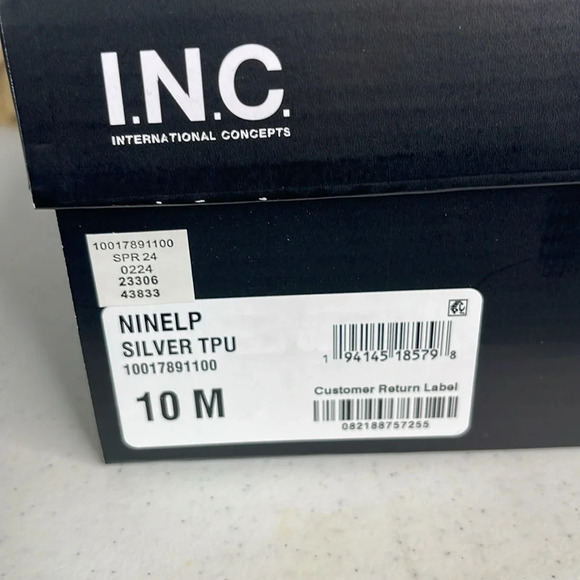 I.N.C. INTERNATIONAL CONCEPTS
Women's Ninel Platform Sandals, Sz 10/Silver - Picture 11 of 11